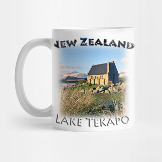 New Zealand - Lake Tekapo, Good Shepherd by TouristMerch